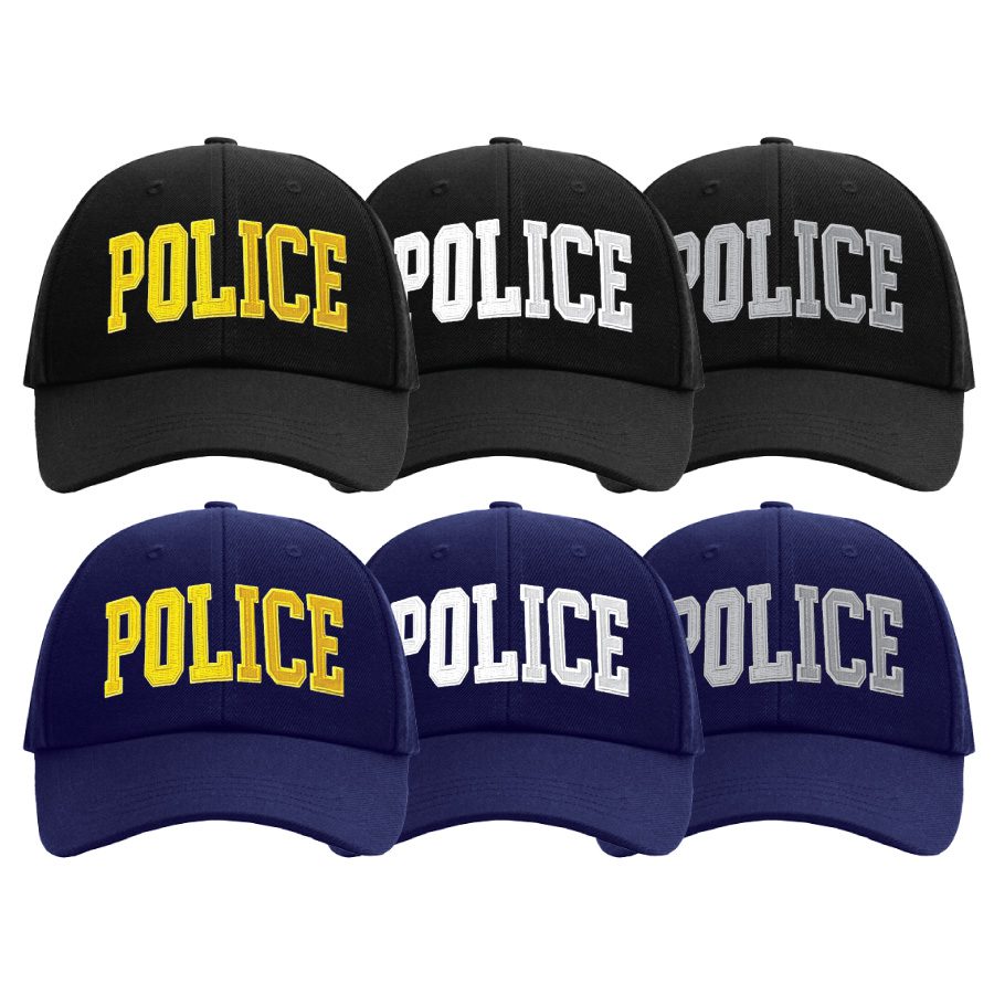 Police Hat and Security Hat Owl Badges