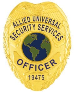 Allied universal badges