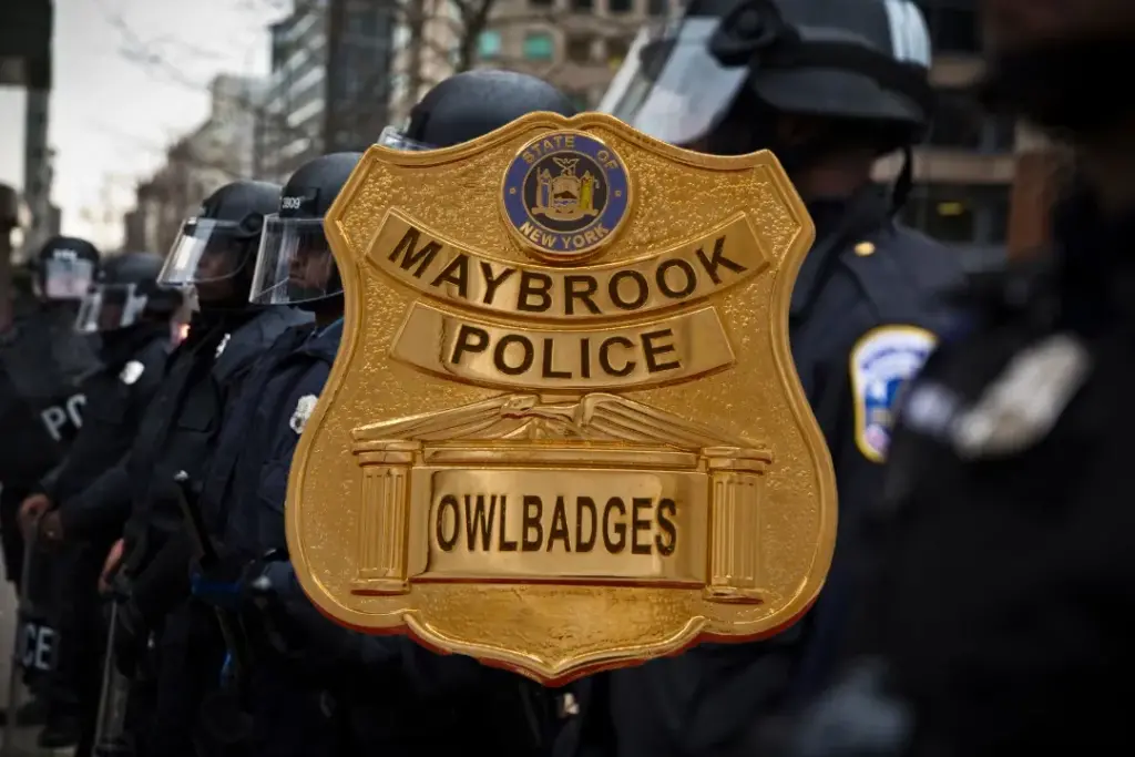 Customize your law enforcement look with a personalized police badge