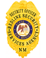 Security Officer Badges In Gold Color
