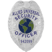 custom badges Allied universal badges for their officers