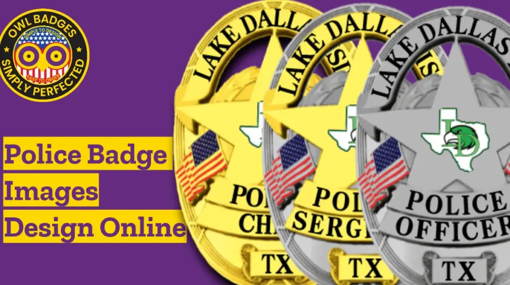 Police badges images that you can design online