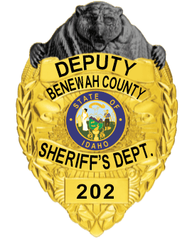 Sheriff badge benewah county