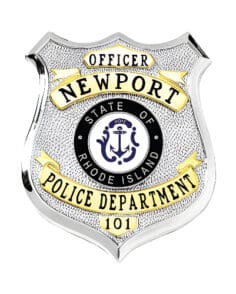 Silver Police Badge