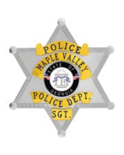 Silver Police Badge