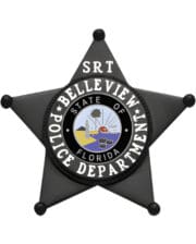 Black Police Badge