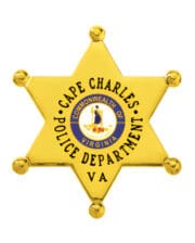 Gold Police Badge