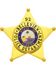 Gold Police Badge