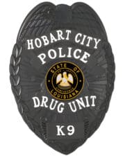 Black Police Badge