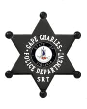 Black Police Badge