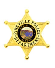 Gold Police Badge