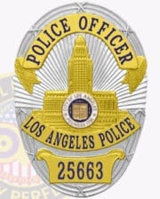 7-D15-LAPD-Police-Officer-Gold-Badge Los Angeles Police