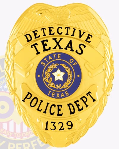 Texas police badges deputy pd