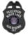 Black Police Badge