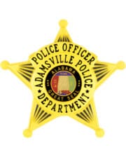 Gold Police Badge