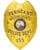 Police Badge In Gold Color