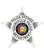 Silver Police Badge