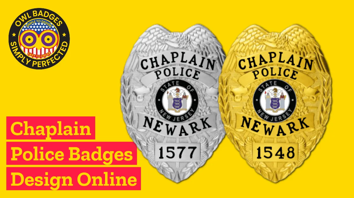 Chaplain badges for police