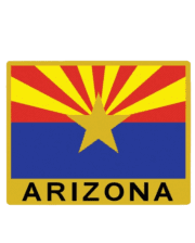 Arizona State Flag Patch