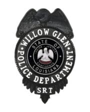 Black Police Badge