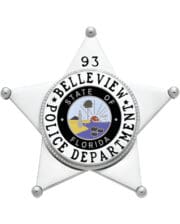 Silver Police Badge