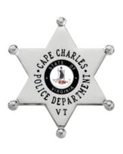 Silver Police Badge SRT