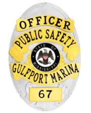 Silver Police Badge