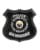 Black Police Badge