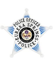 Silver Police Badge