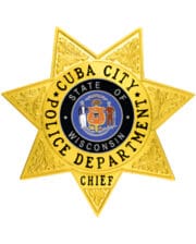 Gold Police Badge