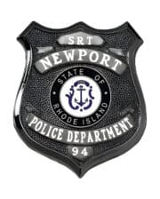 Black Police Badge