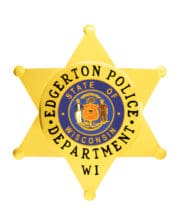 Gold Police Badge