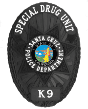 Black Police Badge