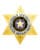 badge cop a yellow star with a blue and white circle and a white circle with a blue and white circle with a blue and white circle with a star with a blue and white circle with a star with a