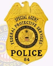 Special Agent Federal Protective Services Badges