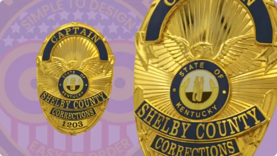 Custom Badge, Create Personalized Badges For Your Law Enforcement Agency Today