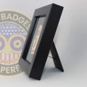 Police Badge Shadow Box Display For Metal Badges