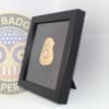 Police Badge Shadow Box Display For Metal Badges Medium