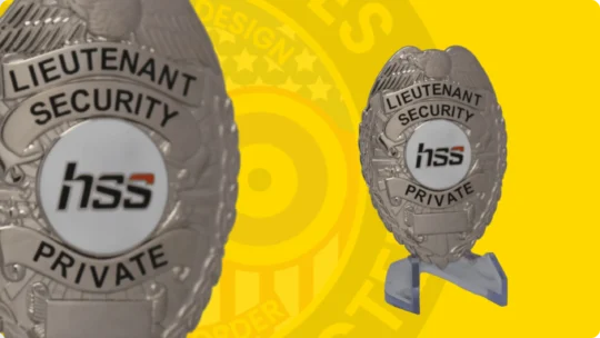 Security Badges that you buy and order online