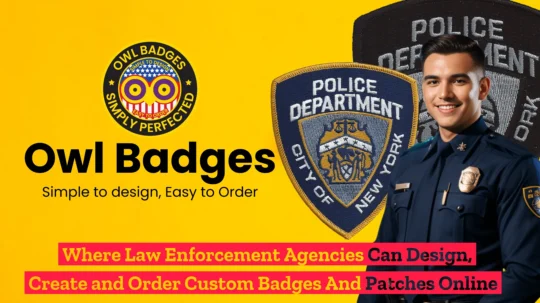 Embroidered Badge Patches: Custom Patches for Police Departments