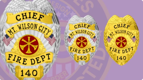 Fire Department Badges