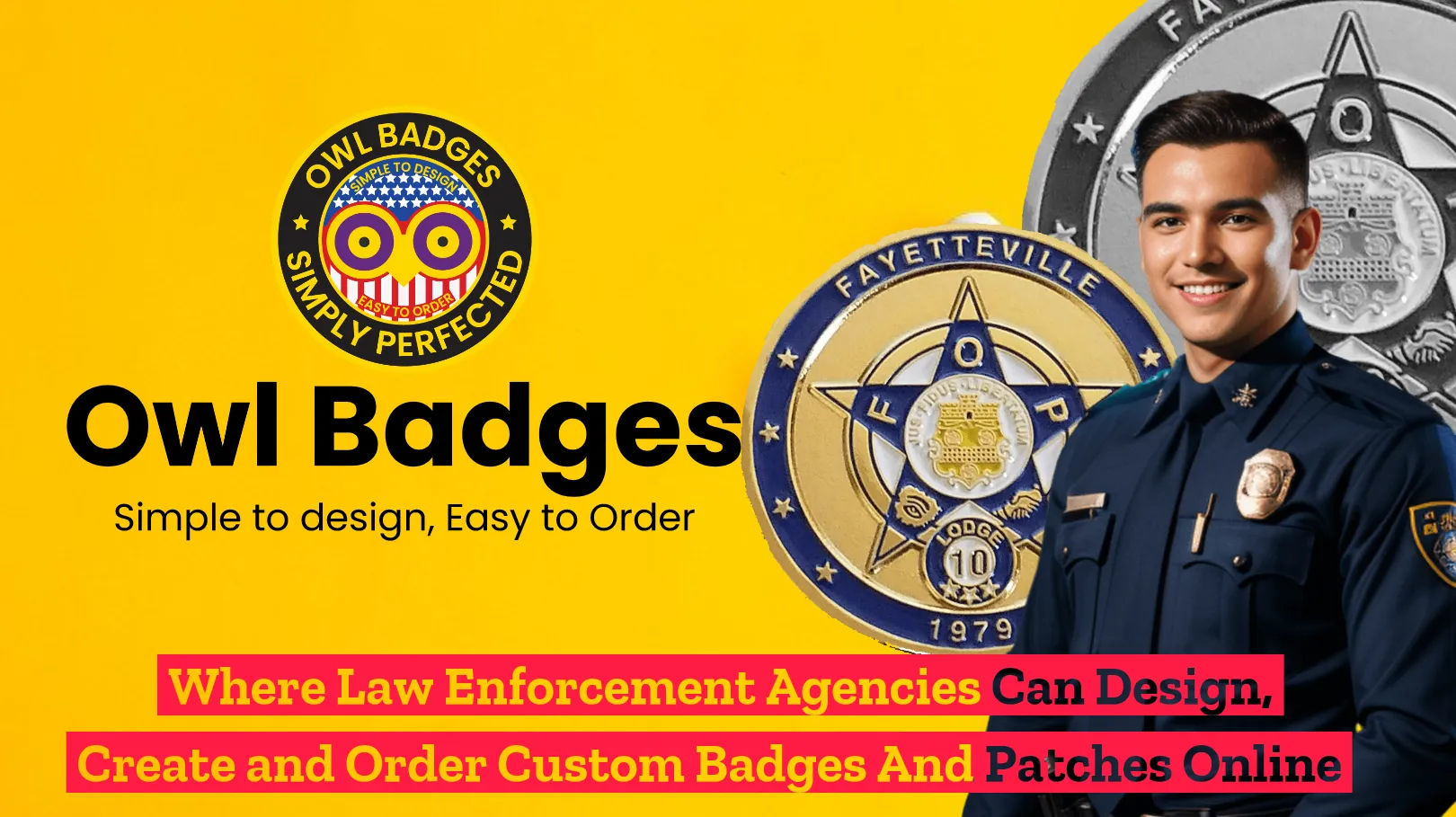 Fraternal order of police badges