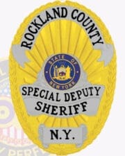 Order Your Custom Sheriff Badge: Design a Personalized Symbol of Law Enforcement Identity Rockland county sheriff badges a yellow badge with a blue circle and white text