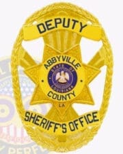 Deputy Sheriff Badges: Customize Deputy Badges For Sheriff Departments Louisiana a yellow badge with a star