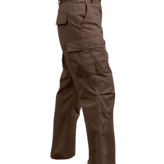 Security Tactical BDU Pants Owl Badges a pair of brown pants with a black background