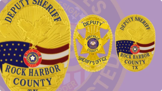 Custom Badges Sheriff: Official Badges for Law Enforcement Professionals