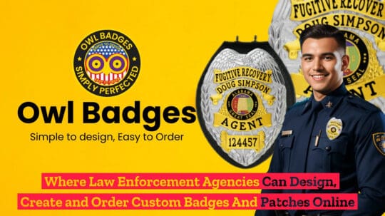 Fugitive Recovery Agent Badges For Private Agents and Bail Enforcement