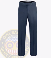 Classic Security Uniform Pants 80-10 Navy Blue With Owl Badges Logo a pair of pants with a logo