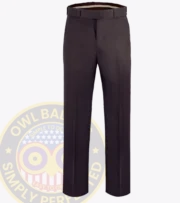 Classic Security Uniform Pants 80-10 Navy Blue With Owl Badges Logo a pair of pants with a logo on the back