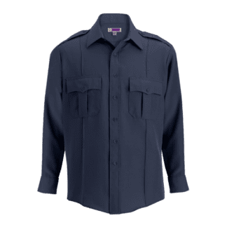 security uniform shirt long sleeve navy blue shirt